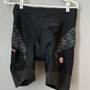 Souke Sports Men's 3D Padded Quick Dry Bike Shorts-PS5000-Black size L NWT